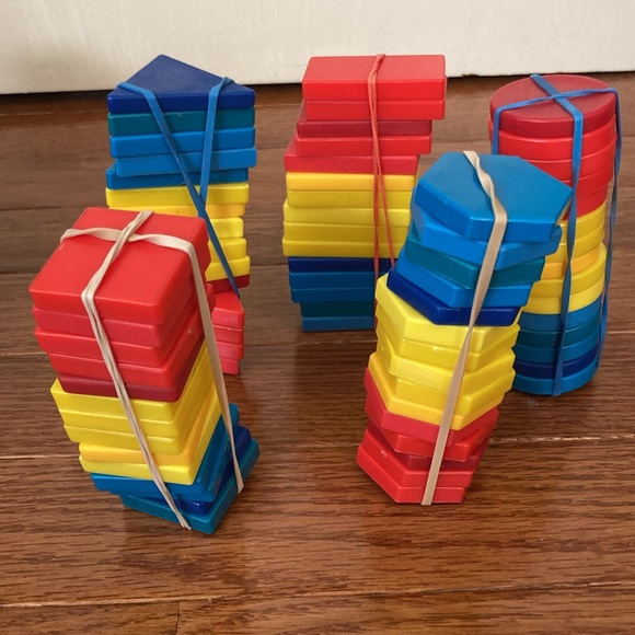 Geometric Shapes Math Manipulatives Bundle (400 approx) - Picture 2 of 13